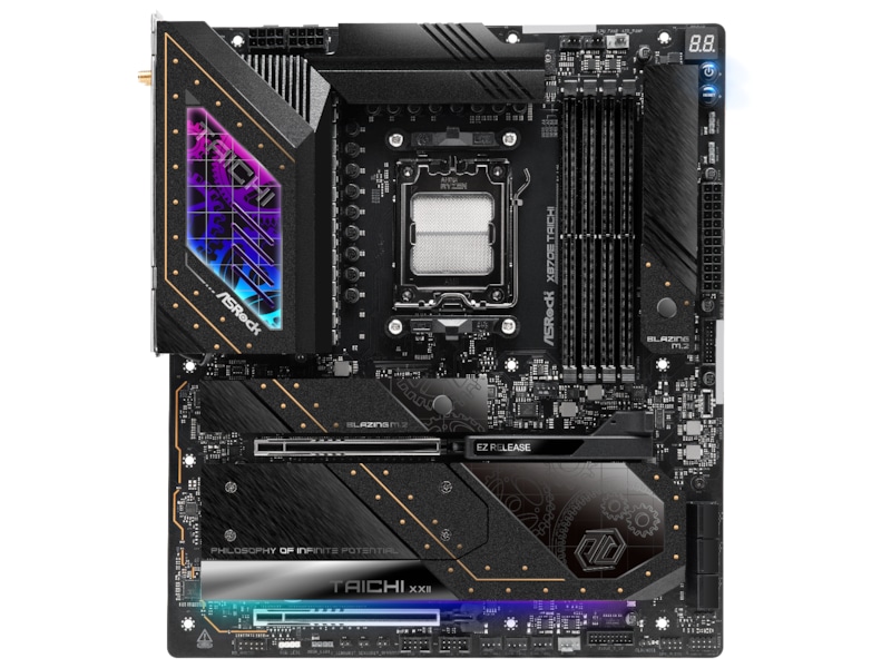 ASRock X870E Taichi Hovedkort AMD Socket