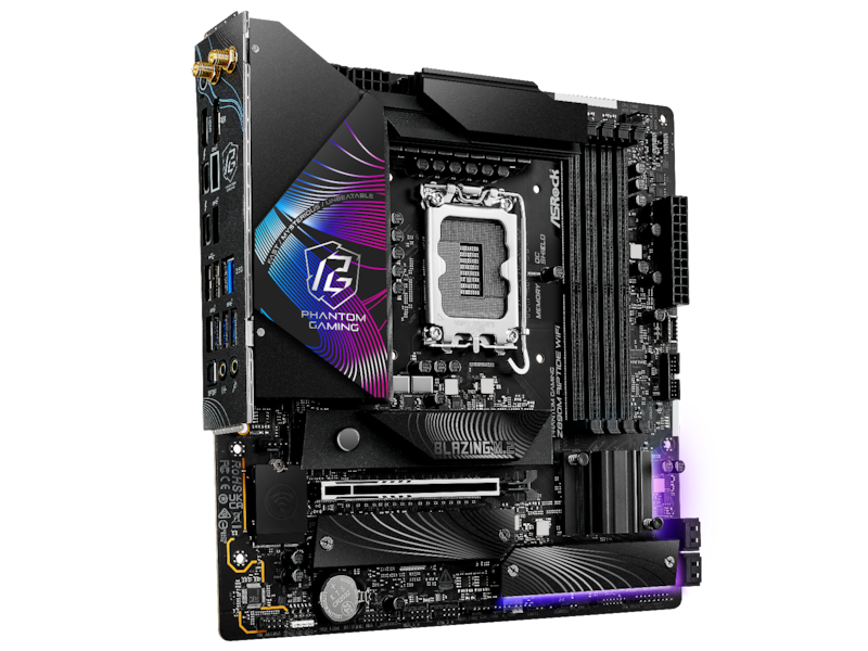 ASRock Z890M RIPTIDE WIFI Hovedkort Intel Socket