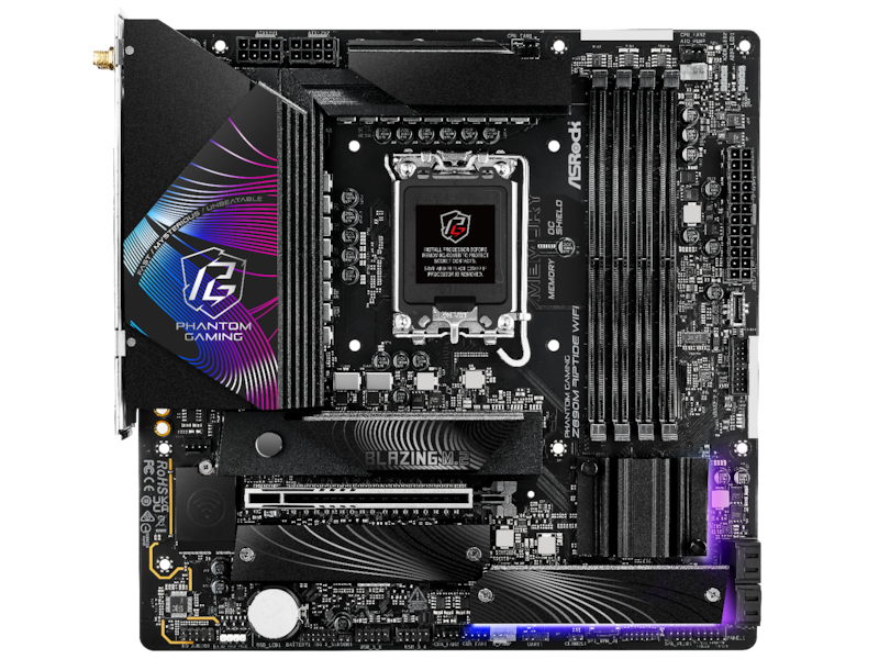 ASRock Z890M RIPTIDE WIFI Hovedkort Intel Socket