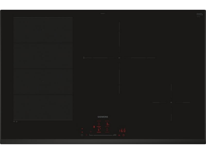 Siemens iQ700 EX851HEC1E Platetopp (sort) -B-Grade Demo hvitevarer