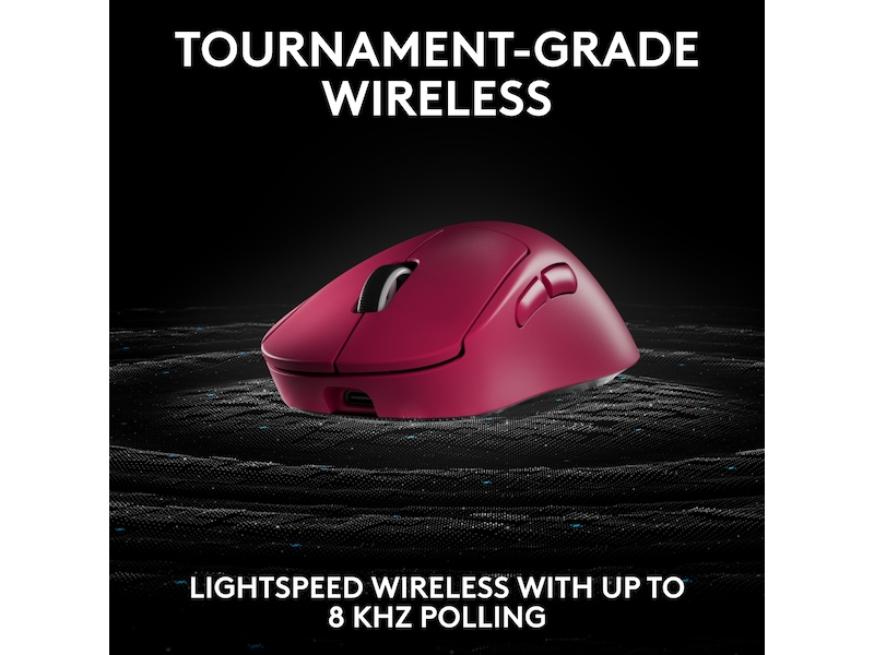 Logitech G Pro X Superlight 2 DEX trådløs gamingmus (rosa) -B-Grade Demo mus