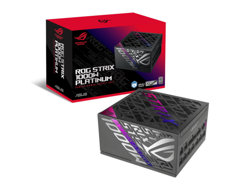 Asus ROG Strix 1000W Platinum PSU Enheter