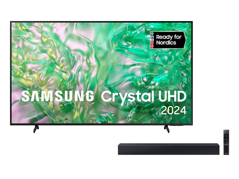 Samsung 50" DU8005 4K Crystal UHD Smart TV TU50DU8005K 50 - 59 tommer TV