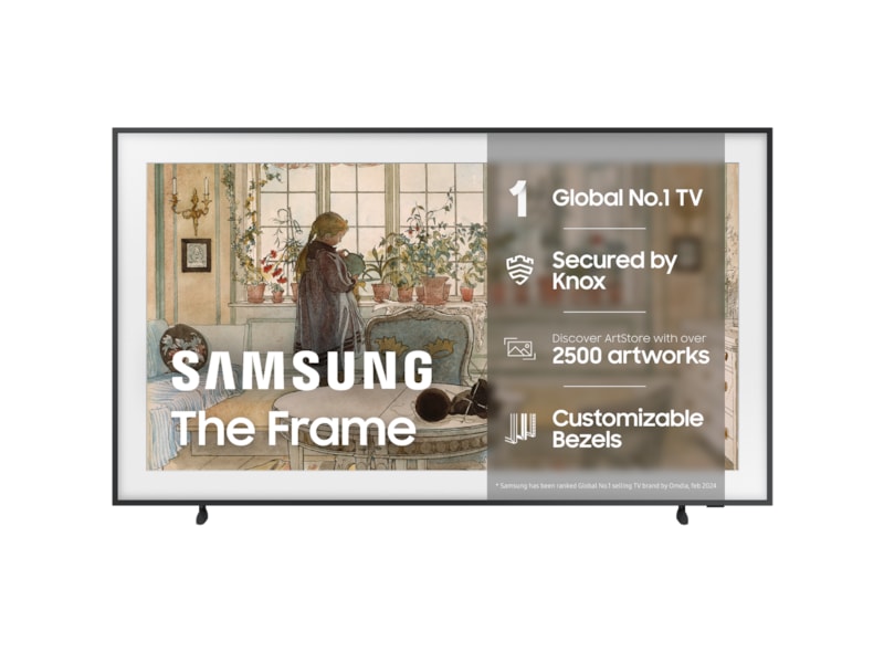 Samsung 75” The Frame 2024 TQ75LS03D 70 - 79 tommer TV