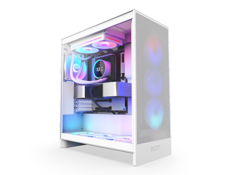 NZXT Kraken 240 Elite V2 2024 RGB Kjøler (hvit) CPU - Vannkjøling