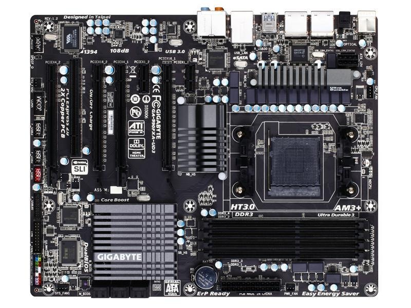 Gigabyte GA-990FXA-UD3, Socket-AM3+ - Komplett.no