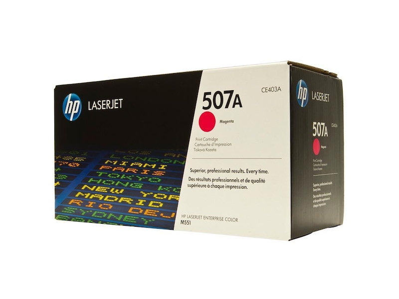 HP Toner 507A Magenta Lasertoner