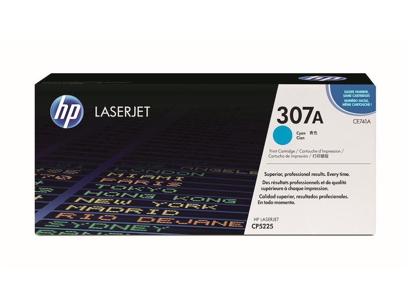 HP Toner 307A Cyan Lasertoner