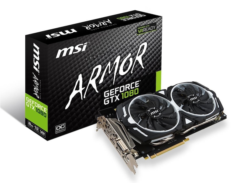 Msi Geforce Gtx 1080 Armor Oc Komplett No