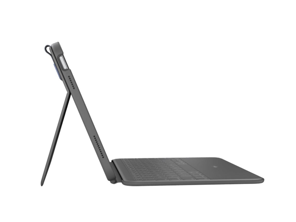 Logitech Ipad Rugged Folio Oxford Grey Deksel Til Nettbrett