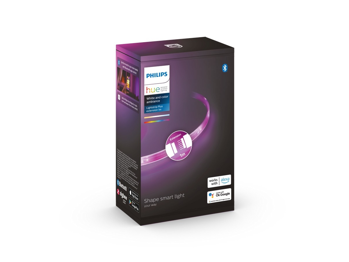 Philips Hue Lightstrip Plus V4-forlengelse 1 meter Led strips & underholdning