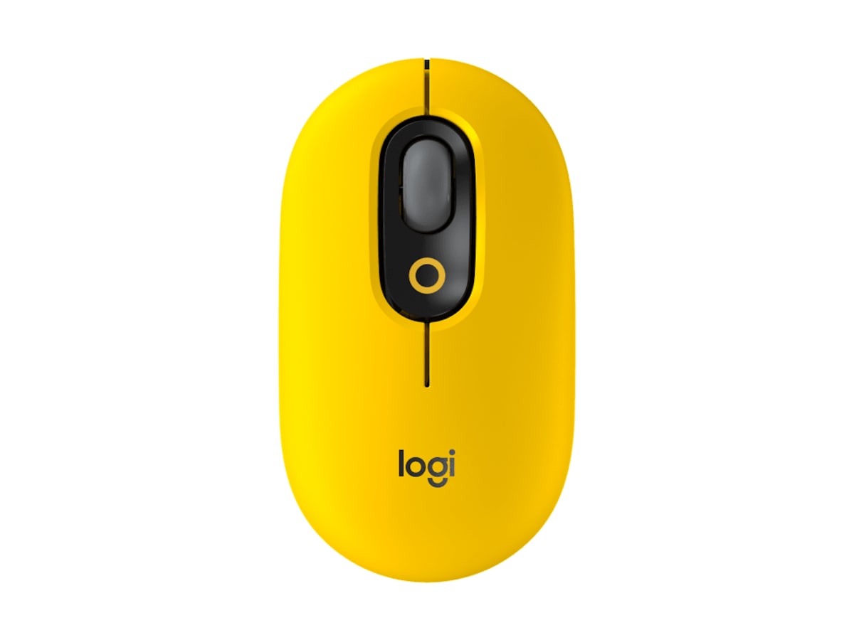 Logitech POP mus blast yellow Mus