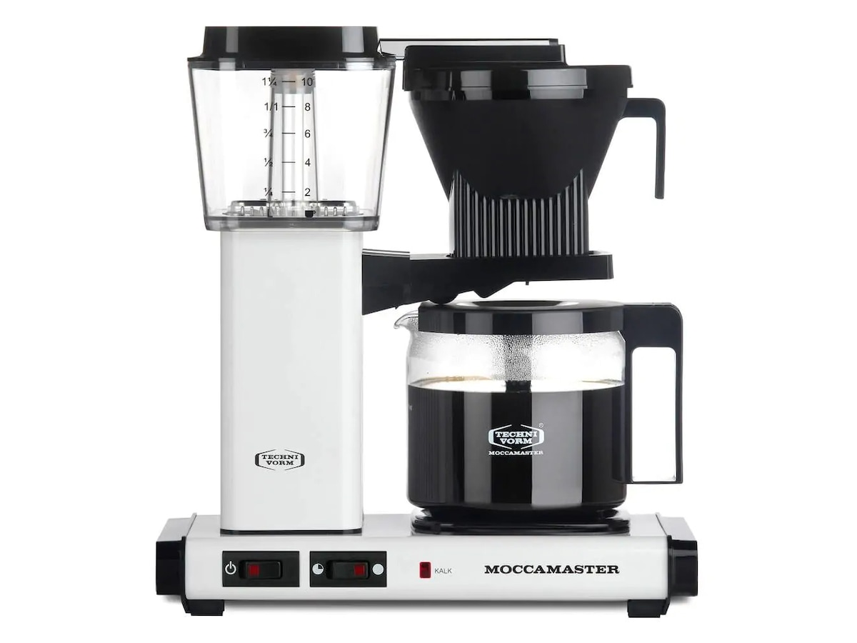 Moccamaster Automatic S kaffetrakter (hvit) Kaffetraktere