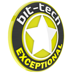 bit-tech exceptional, testlogo