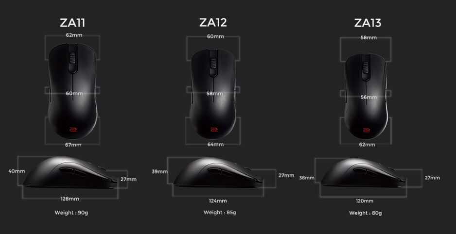 zowie za13 specs