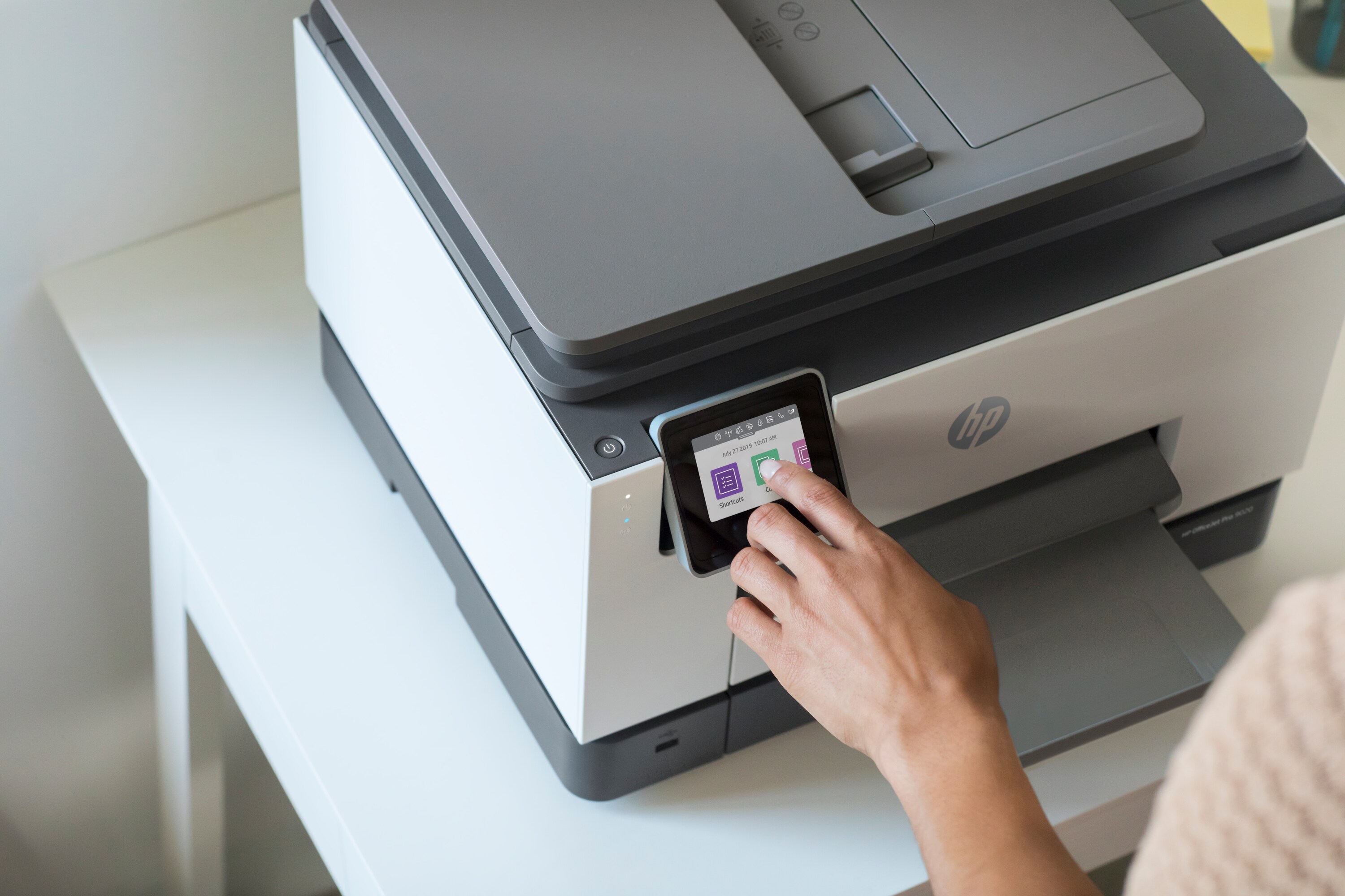 Как сбросить настройки принтера hp officejet pro 9020