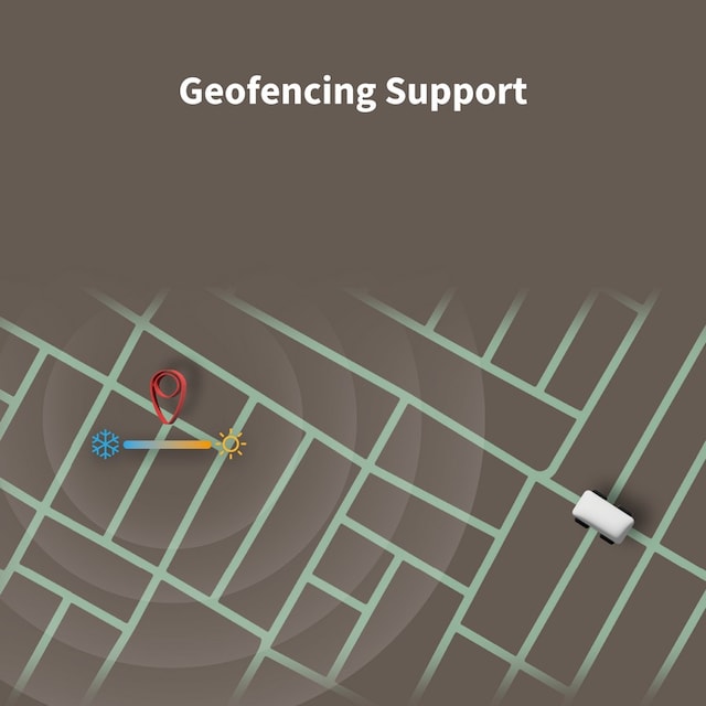 Støtte for geofencing