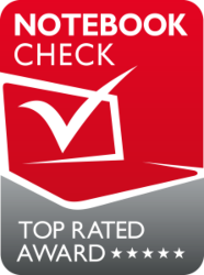 Notebook Check - Top rated award