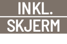 Inkludert skjerm