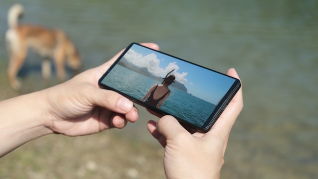 Xperia 1 VI-skjermen er drevet av BRAVIA