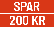 Spar 200 kr