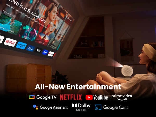 Google TV og Netflix