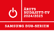 Årets budsjett-TV 2024/2025 Samsung DU8